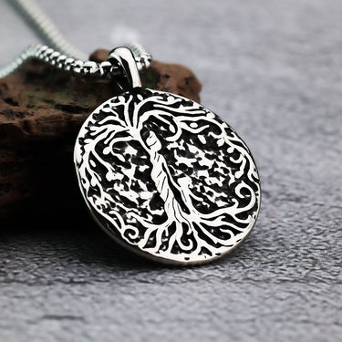 Mom & Children Family Tree of Life Necklace